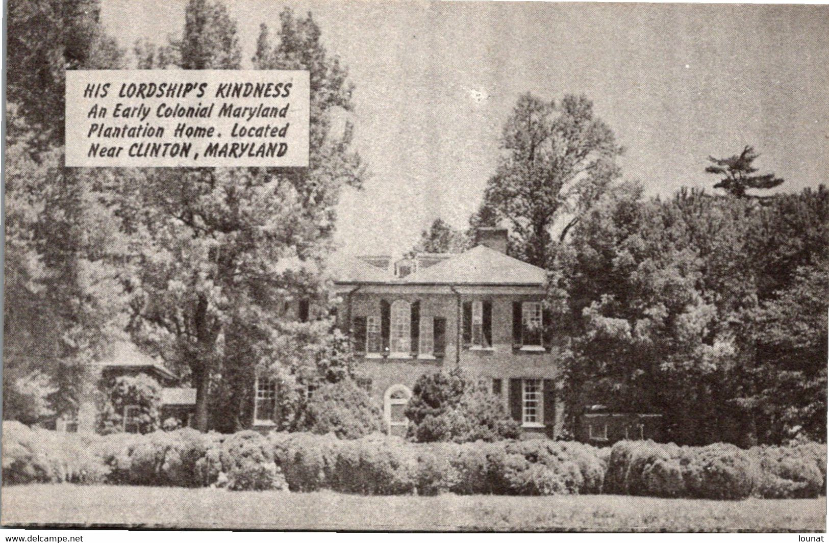 MARYLAND - Plantation Home, Located Near CLINTON - Sonstige & Ohne Zuordnung