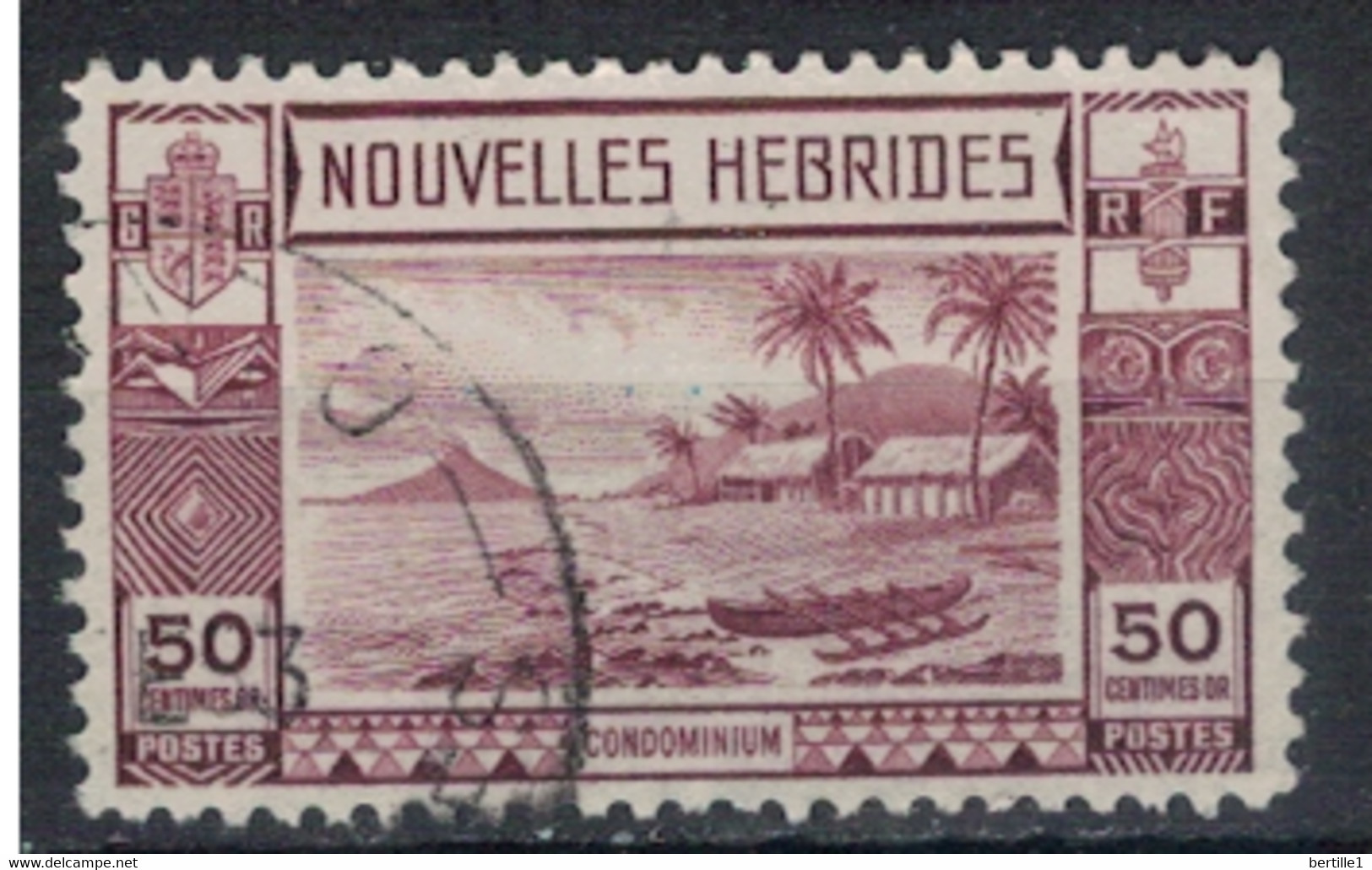 NOUVELLES HEBRIDES             N°  YVERT  119 (1) OBLITERE     ( OB    06/ 29 ) - Used Stamps