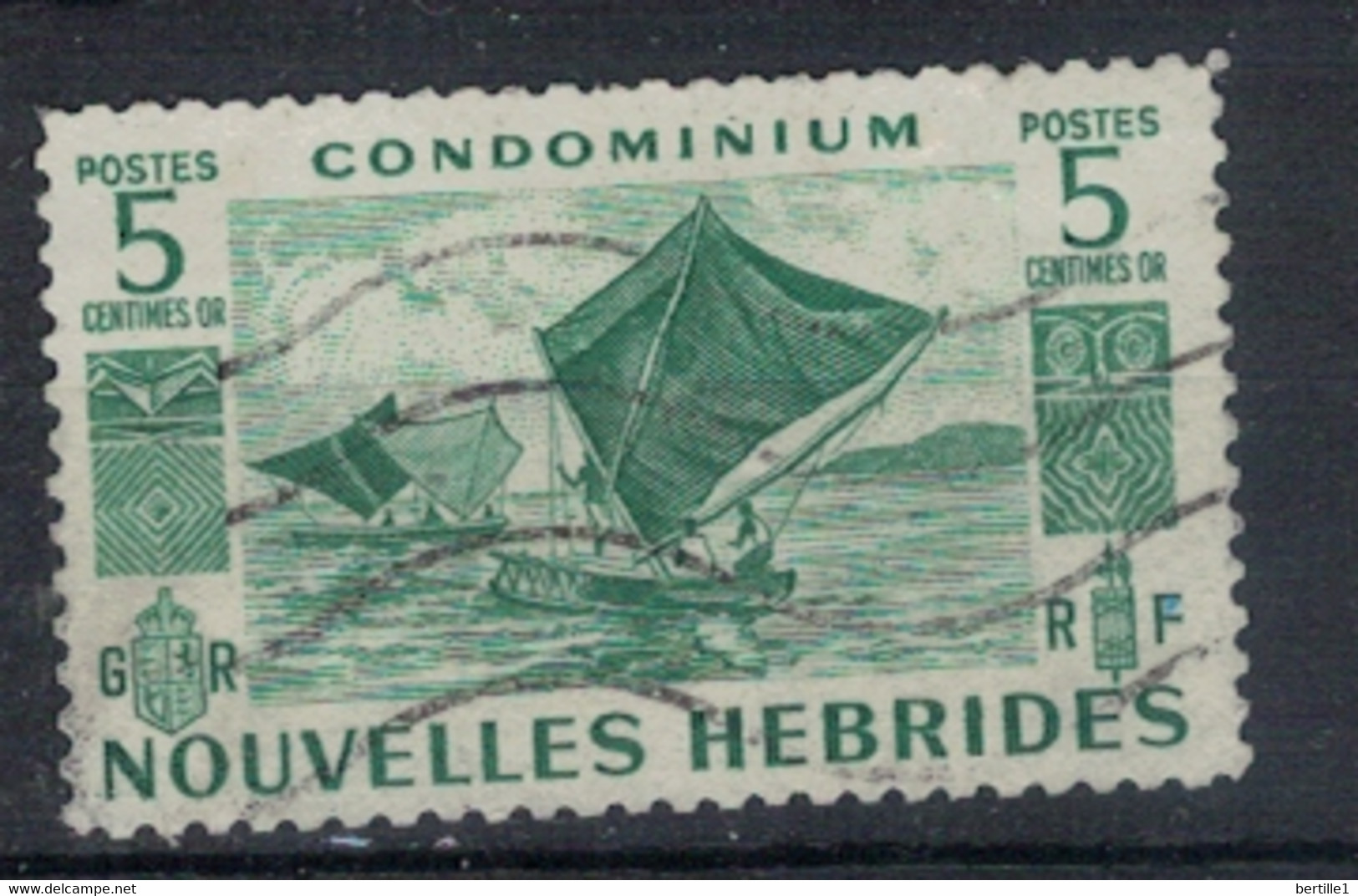 NOUVELLES HEBRIDES             N°  YVERT  144 (2)   OBLITERE     ( OB    06/ 29 ) - Used Stamps