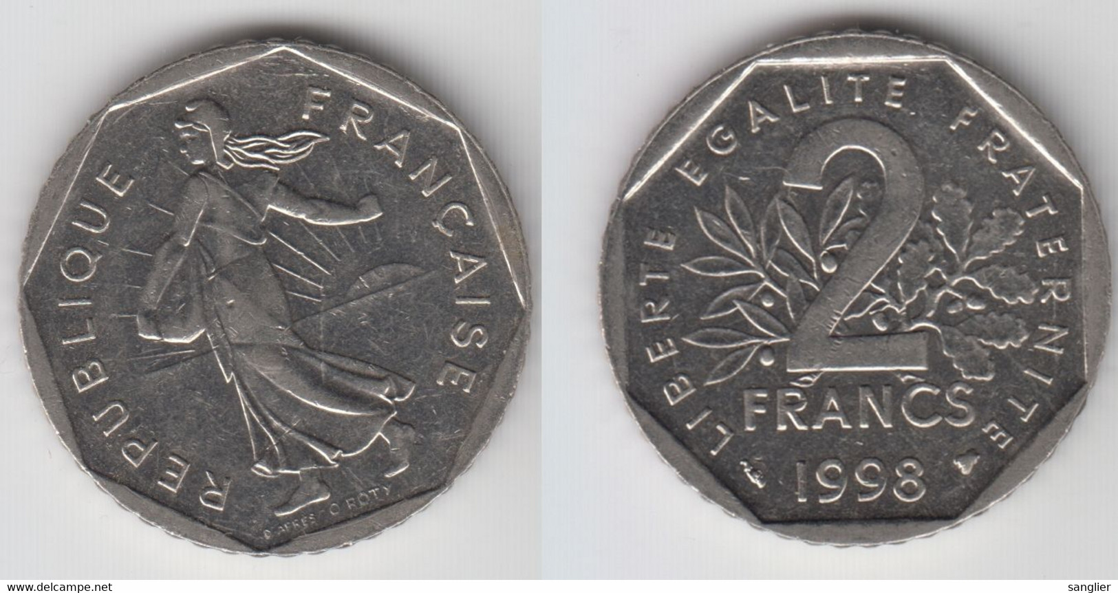 2 FRS SEMEUSE 1998 - 2 Francs