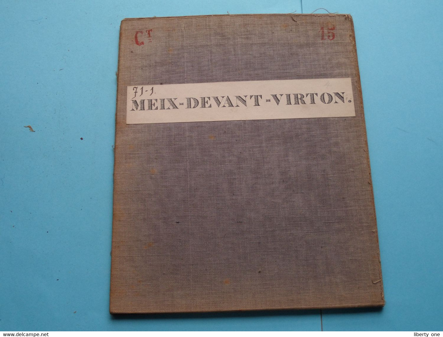 MEIX-DEVANT-VIRTON Feuille N° 71 Planchette N° 1 België ( Photo & Imp Brux.1880 > 1870 L&N Katoen / Cotton / Coton ) ! - Europe