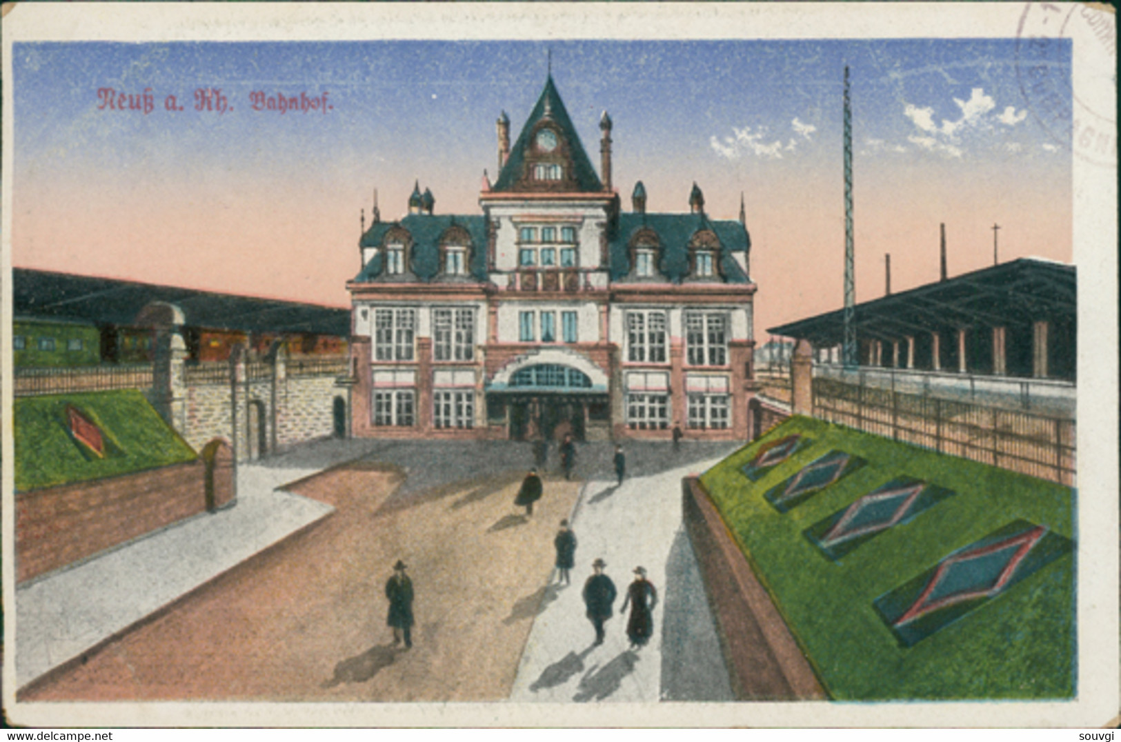 DE NEUSS /  Bahnhof / CARTE COULEUR - Neuss