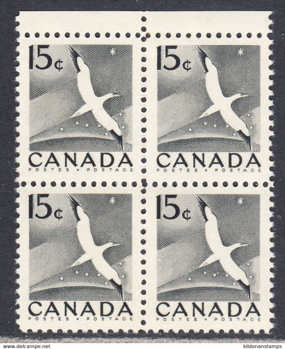 Canada 1954 Mint No Hinge, Block, Sc# 343, SG - Neufs