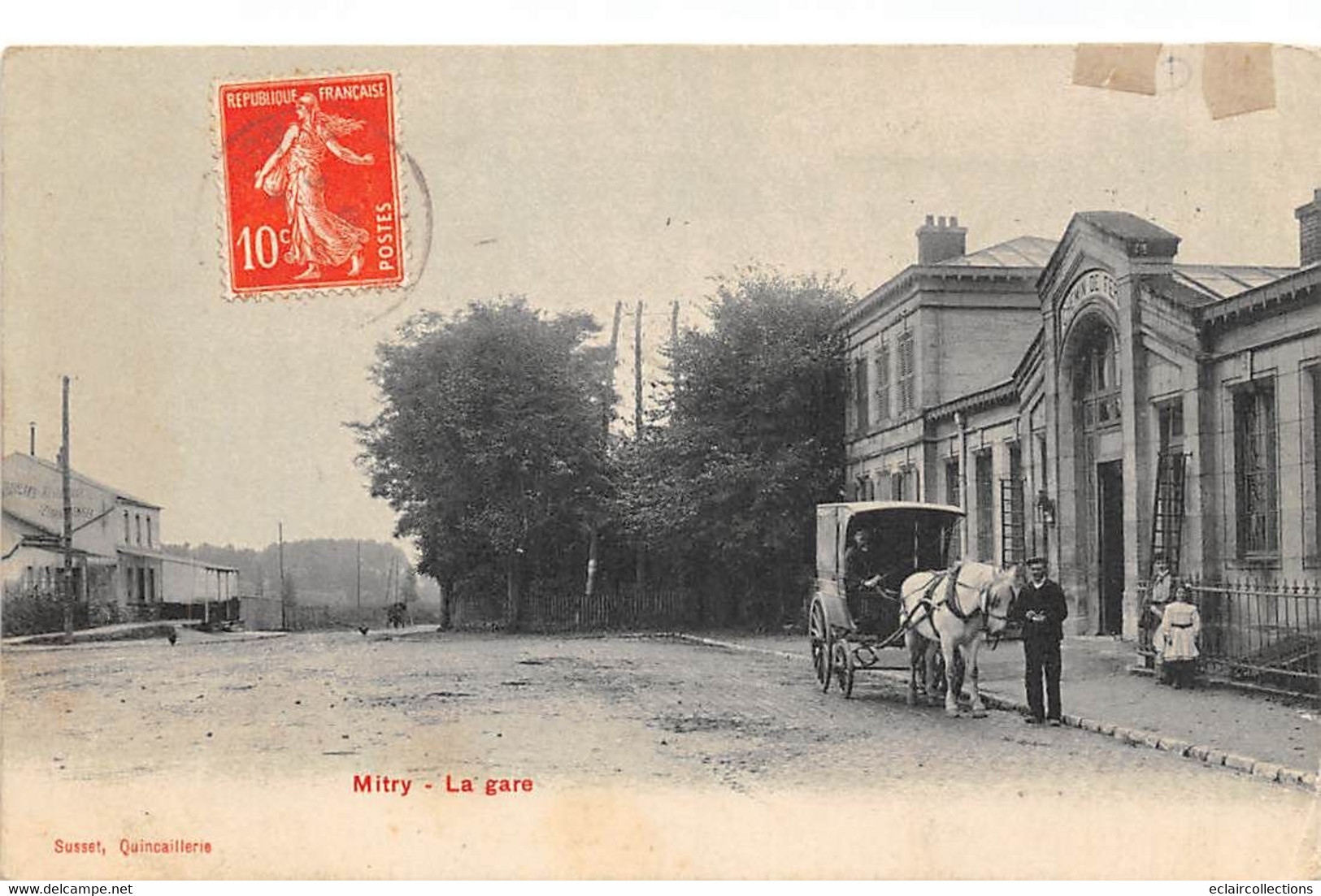 Mitry Mory            77        Extérieur De La Gare         (voir Scan) - Mitry Mory