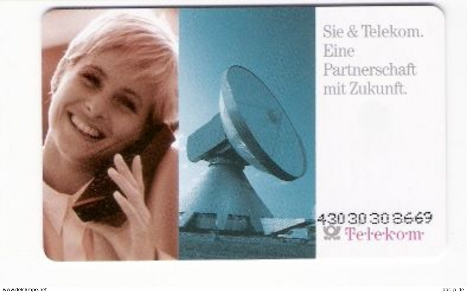 Germany  - A 15/93 - Planet Earth - Weltall - Space - Raumfahrt - Satellite - A + AD-Series : Publicitarias De Telekom AG Alemania