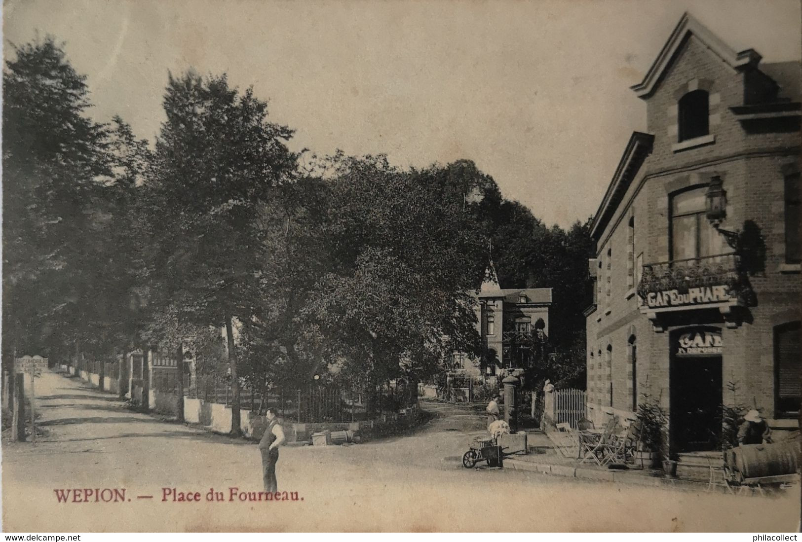 Wepion // Place Du Fourneau (Cafe Du Phare) 190? - Autres & Non Classés