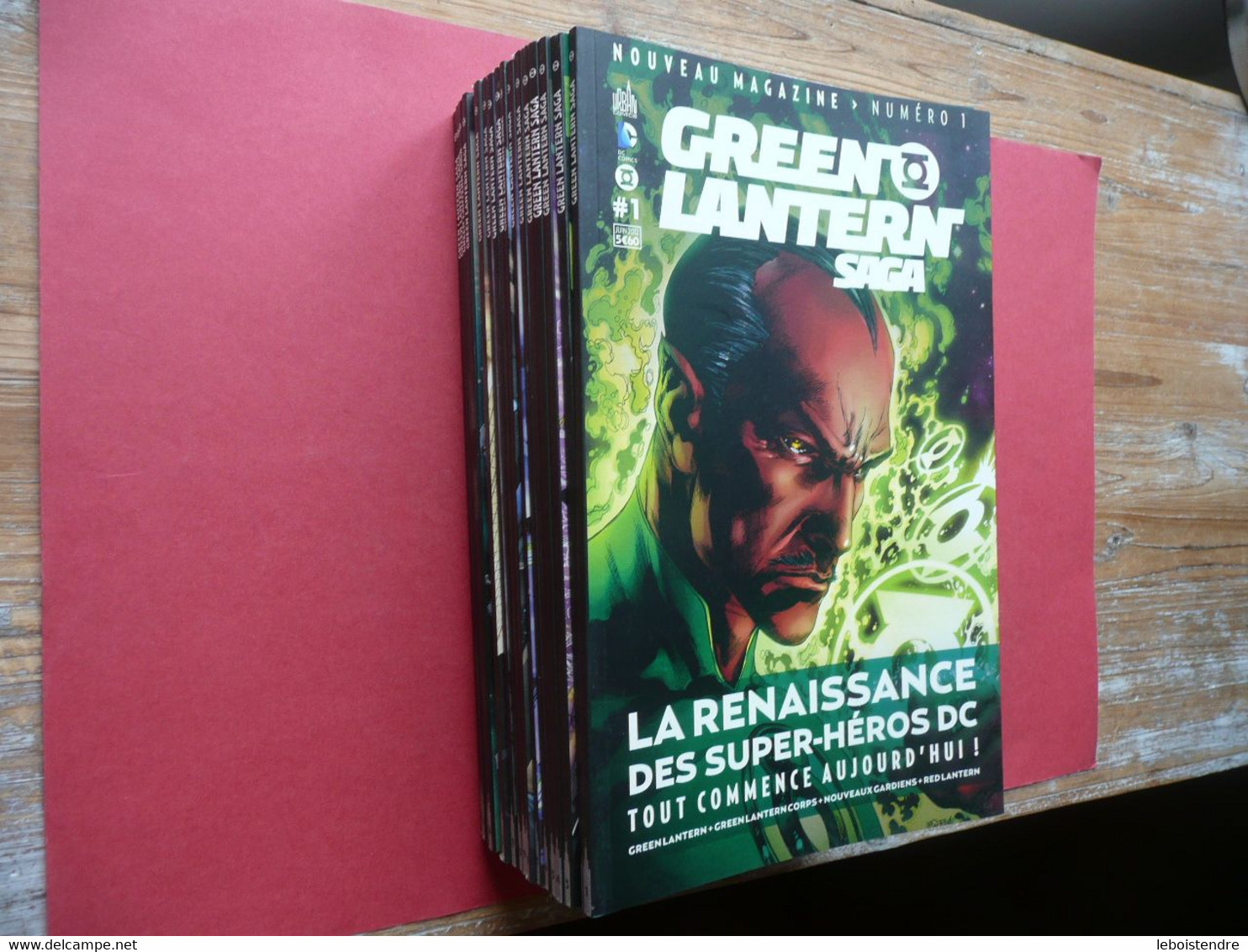 LOT 17 GREEN LANTERN SAGA N° 1 A N° 16 + N° 18 DE JUIN 2012 A NOVEMBRE 2013 URBAN COMICS DC COMICS VERTIGO VF - Green Lantern