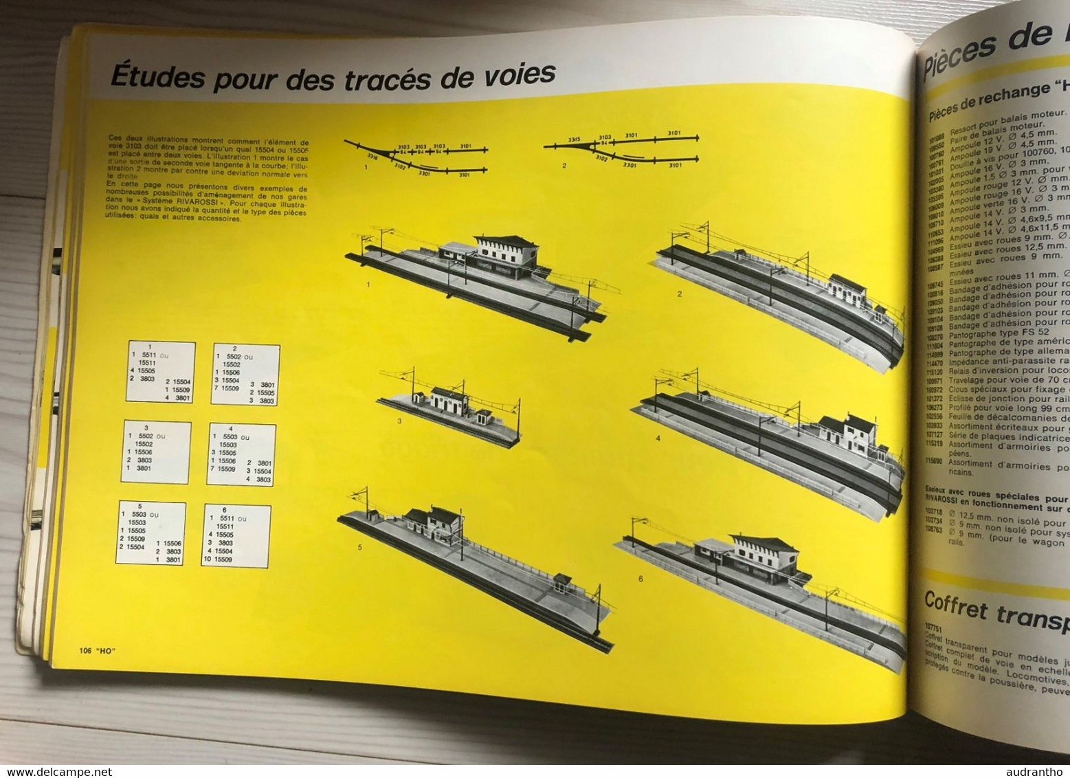 catalogue général 1979-1980 Les chemins de fer et leur Histoire raconté par les modèles réduits Rivarossi