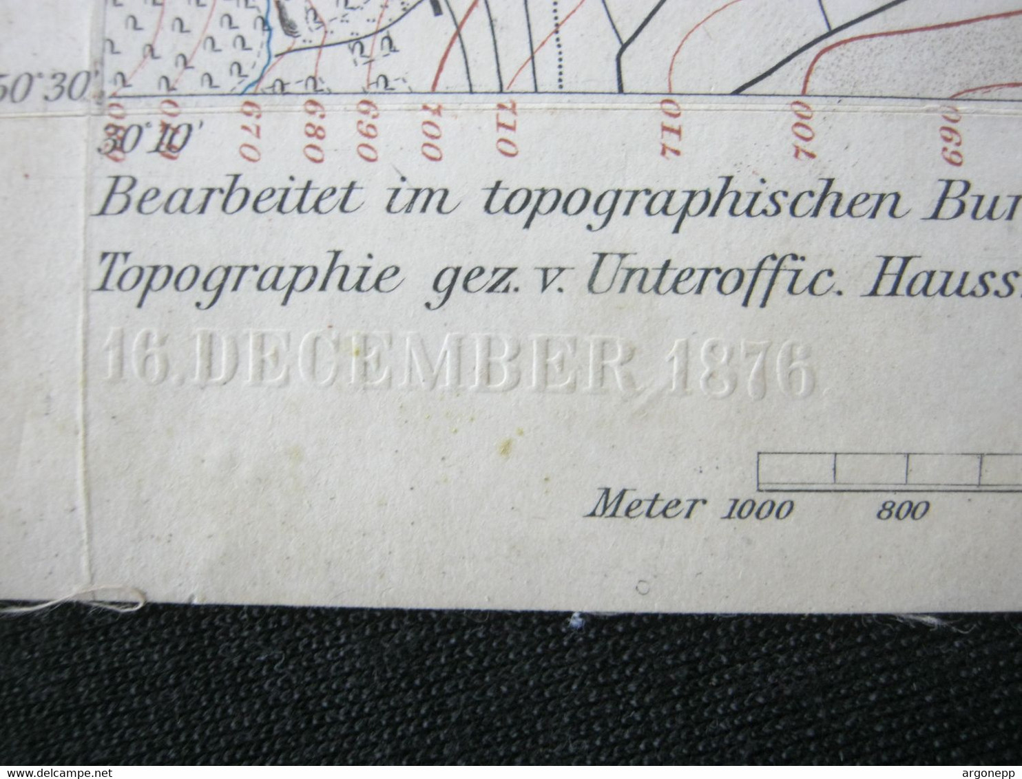 Schneeberg (Erzgebirge) , Neustädtel , (Section Schneeberg) . Alte  Landkarte Aus 1876 ! , Original - Schneeberg