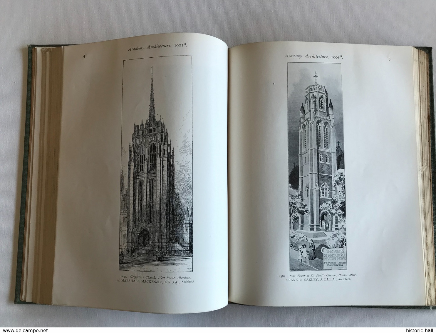 ACADEMY ARCHITECTURE & Architectural Review - vol I & II - 1901 - Alexander KOCH