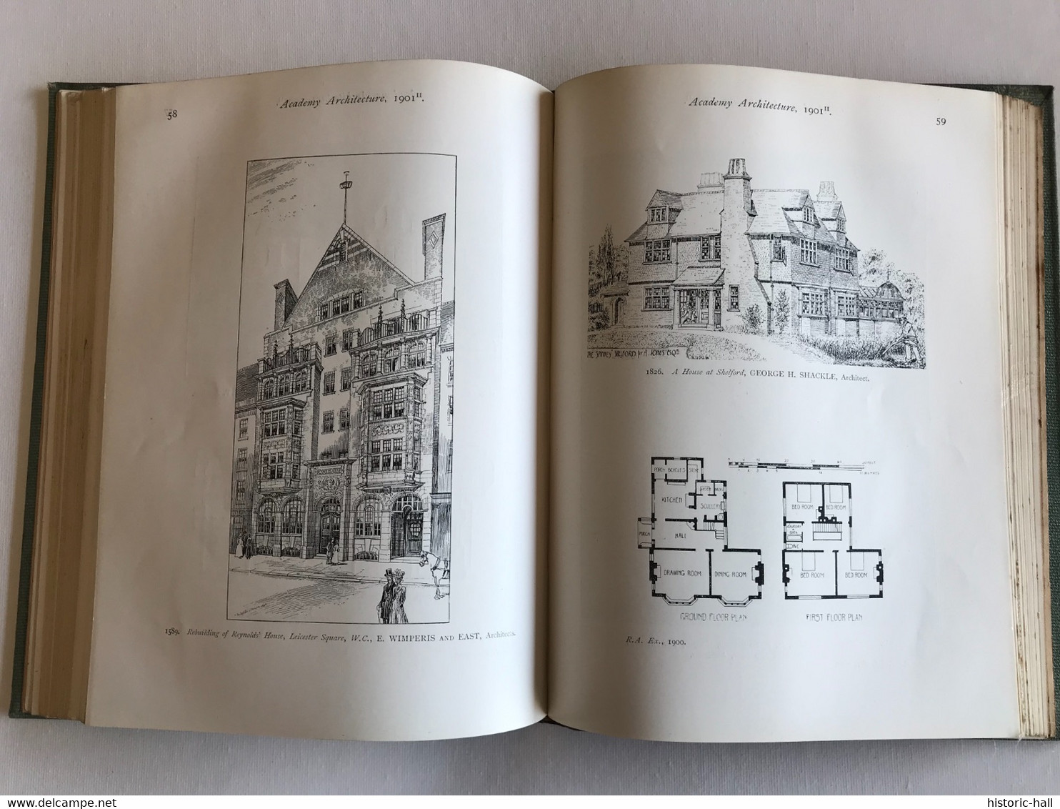 ACADEMY ARCHITECTURE & Architectural Review - vol I & II - 1901 - Alexander KOCH