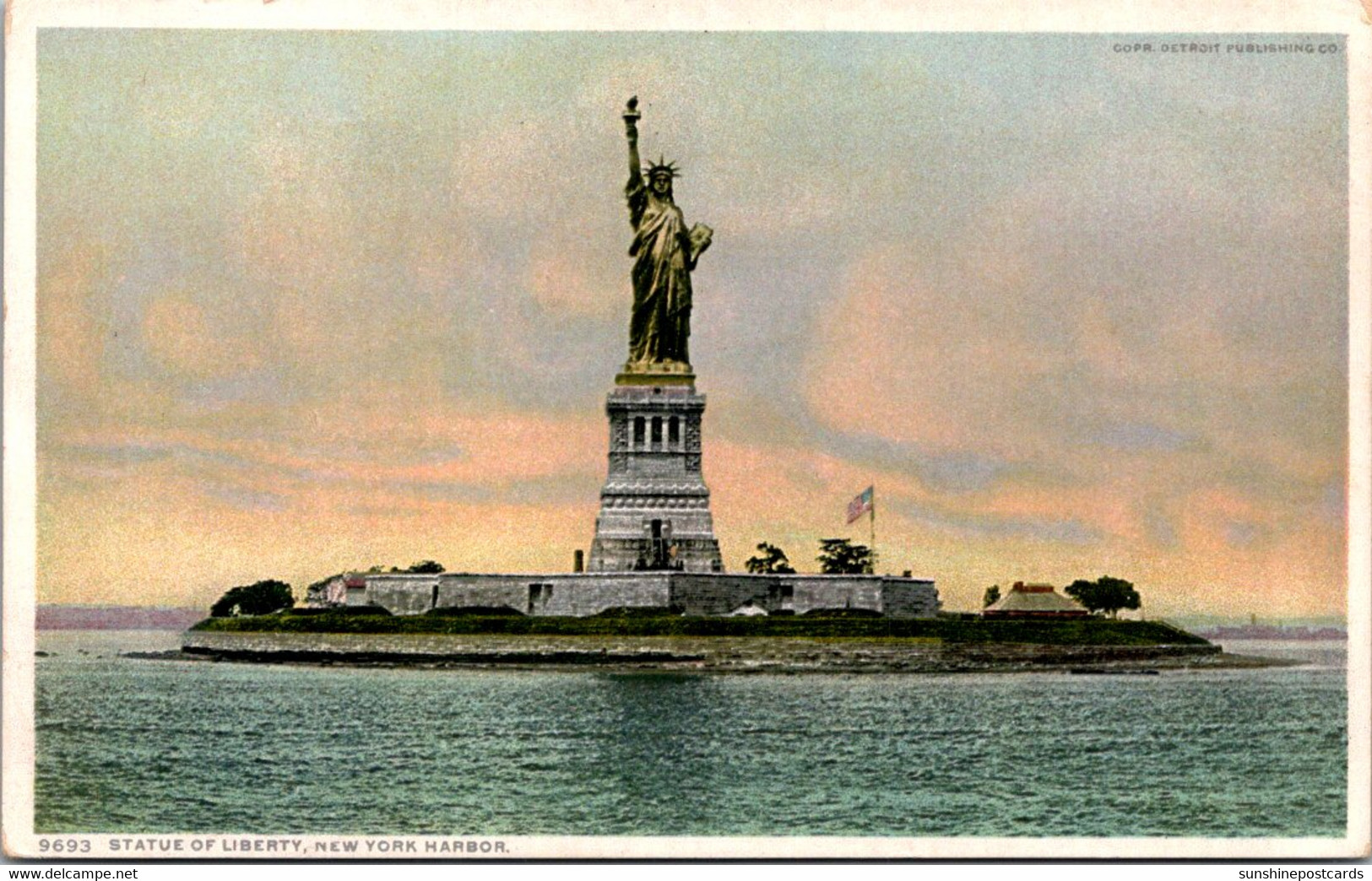 New York City Statue Of Liberty Detroit Publishing - Freiheitsstatue