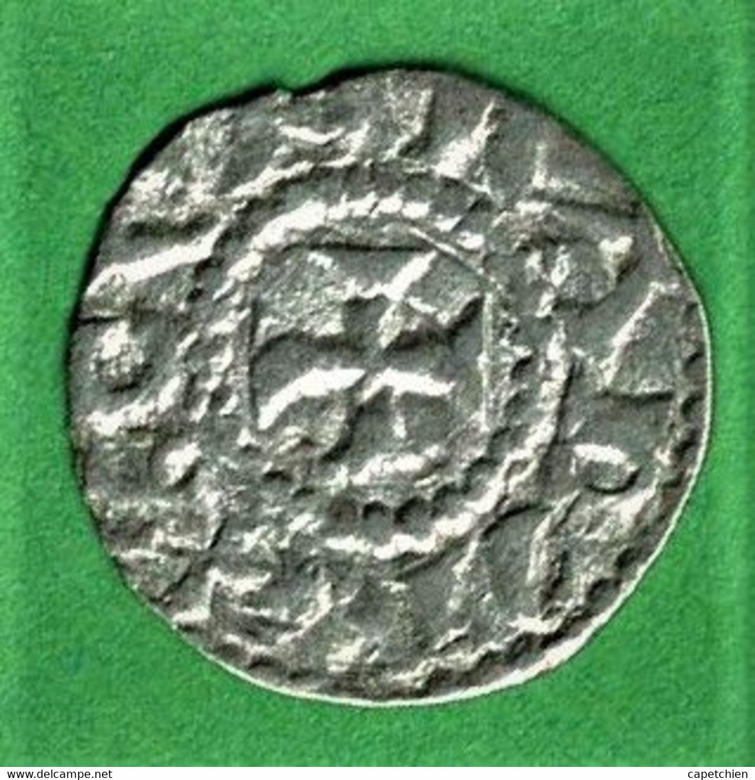 ITALIE / MONNAIE MEDIEVALE DE LA VILLE DE GENES / GENOVA / ANONYME / ARGENT / 0.76  G - Monnaies Féodales