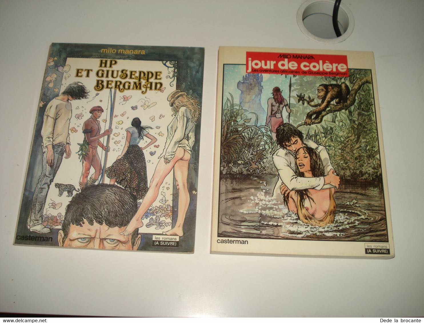 C47 / Lot De 2 " Giuseppe Bergman " -  Milo Manara - Réédition - Casterman - Giuseppe Bergman