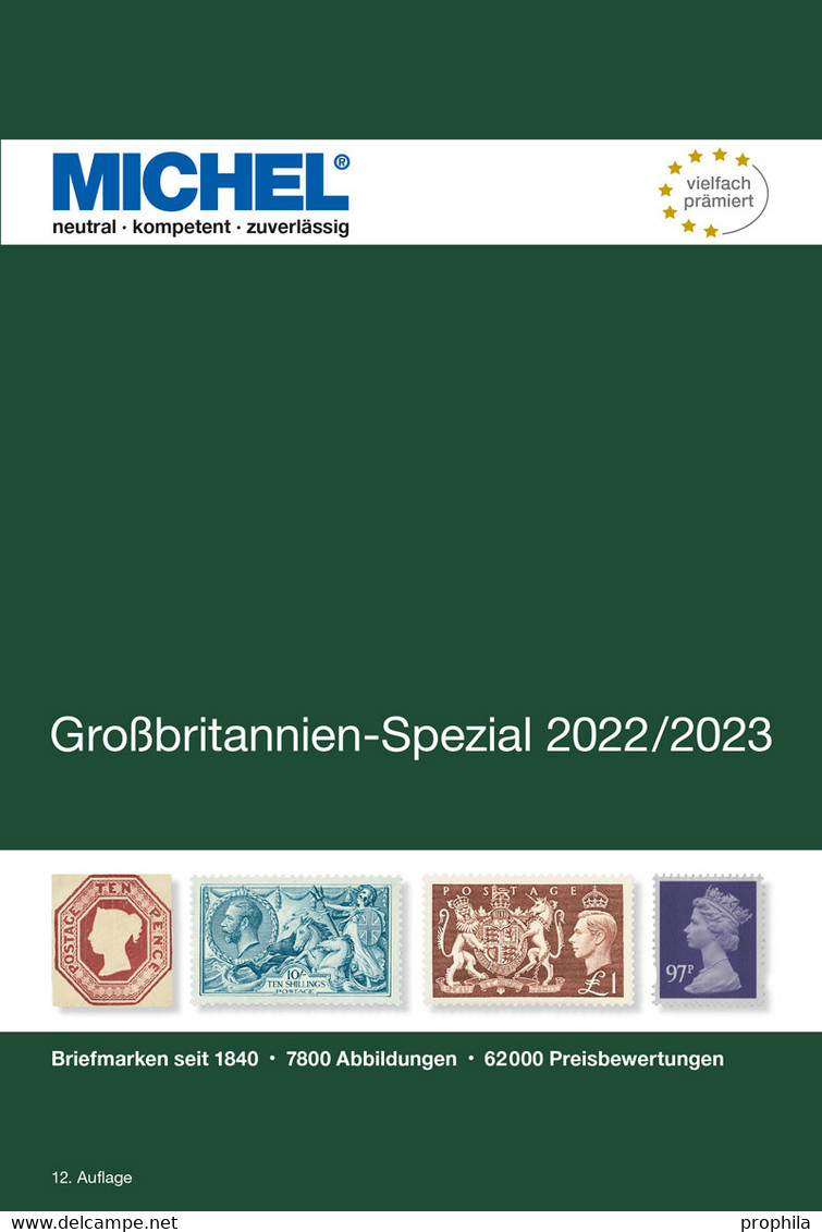 Michel Großbritannien-Spezial-Katalog 2022/2023 - Grande-Bretagne