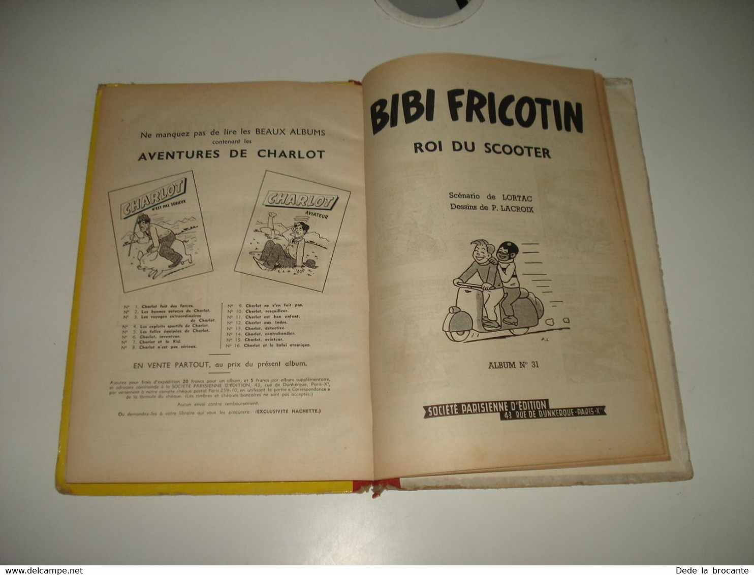C47 / Reliure " Bibi Fricotin " - 4 Histoires N° 24 , 25 , 26 , 31 - 200 pages