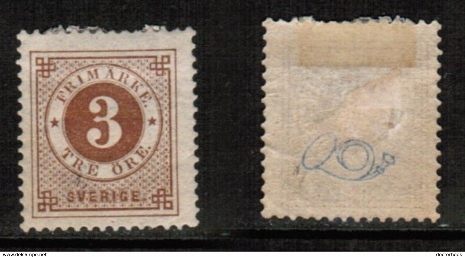 SWEDEN   Scott # 41* MINT HINGED (CONDITION AS PER SCAN) (Stamp Scan # 879-3) - Unused Stamps