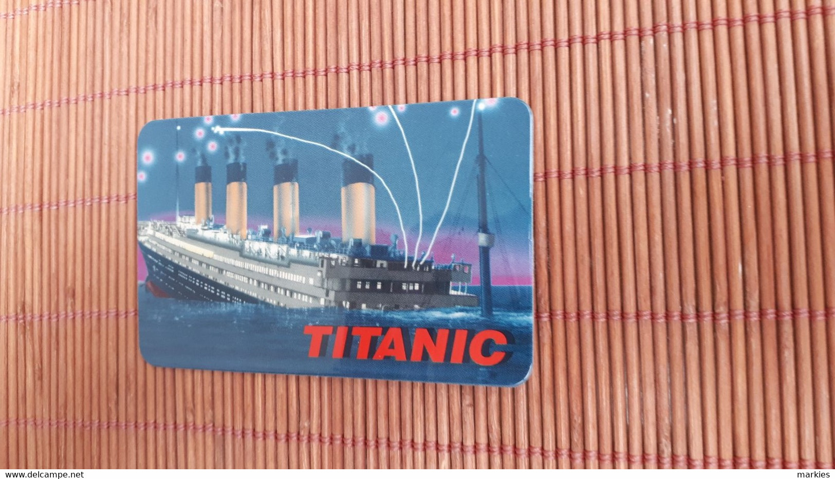 Titanic Prepaidcard  (Mint,New )Rare - Bateaux