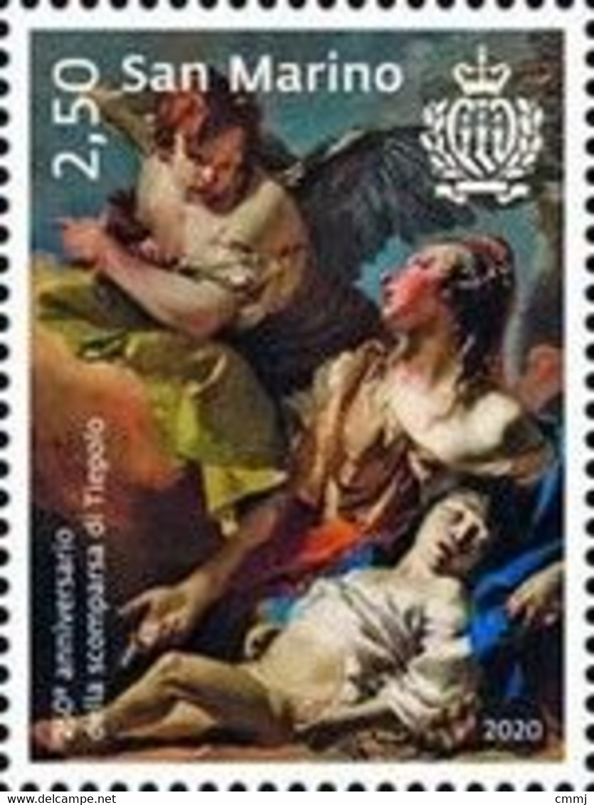 2020 - SAN MARINO - G.B.Tiepolo 2v -  NH - ** - Neufs