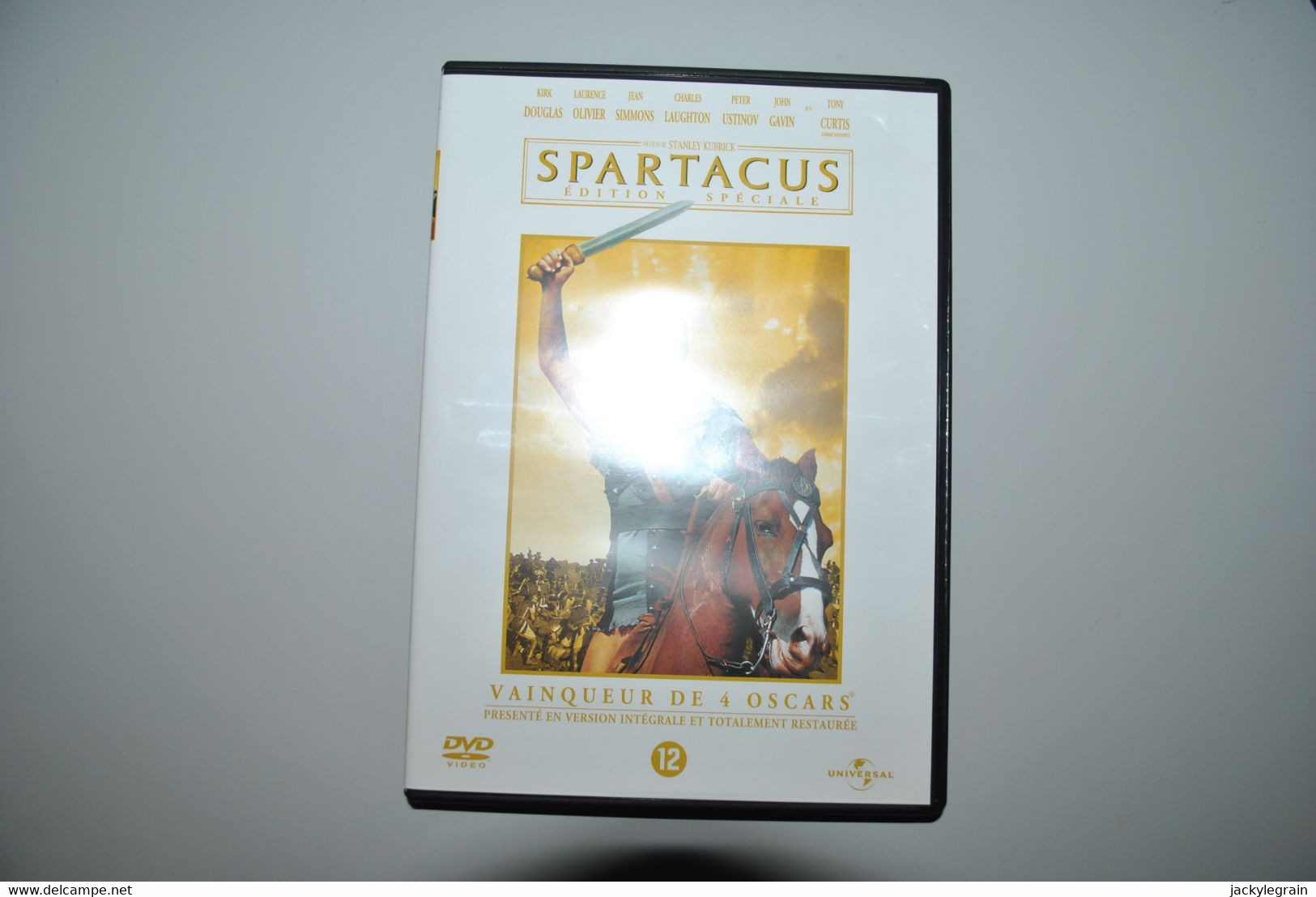 DVD Spartacus/Kubrick Langues Anglais/français Comme Neuf Vente En Belgique Uniquement Envoi Bpost 3 € - Klassiker
