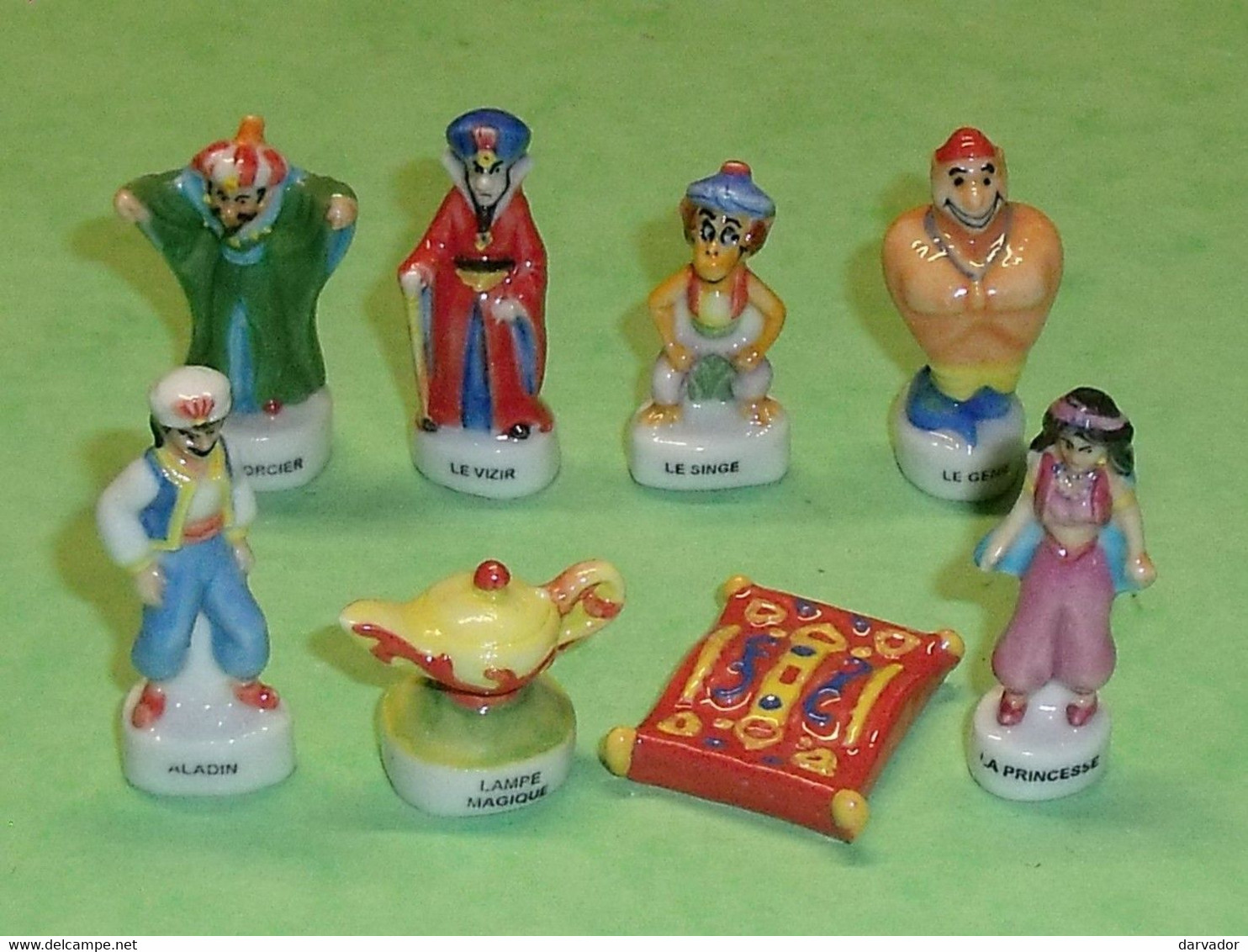 TC18 / Fèves / Série De Fève Complète : Aladin 1999 - Disney