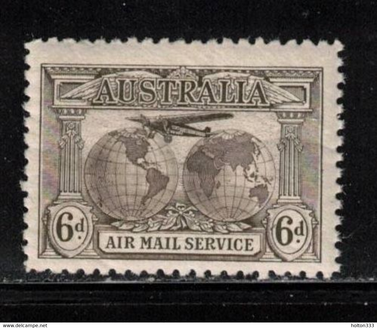 AUSTRALIA Scott # C3 MH - Plane Over Globe 1 - Neufs