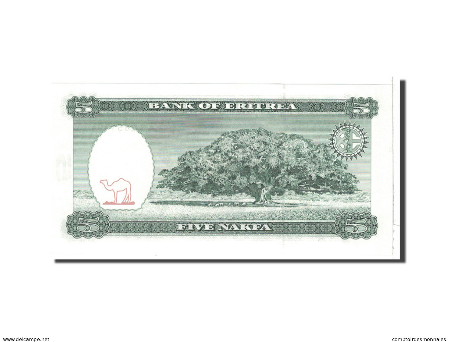 Billet, Eritrea, 5 Nakfa, 1997, 1997-05-24, KM:2, NEUF - Eritrea