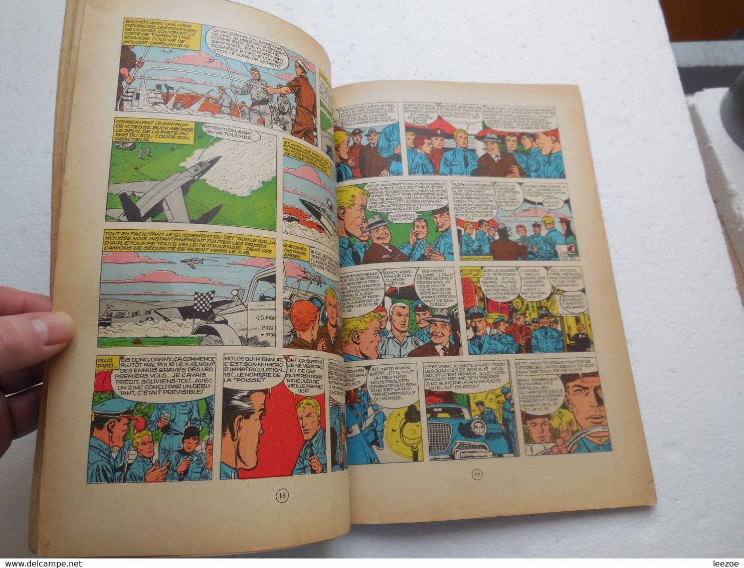 EO BD Buck Danny 24. Prototype FX-13, Jean-Michel Charlier et Victor Hubinon  chez Dupuis - 1961.N5..4..24