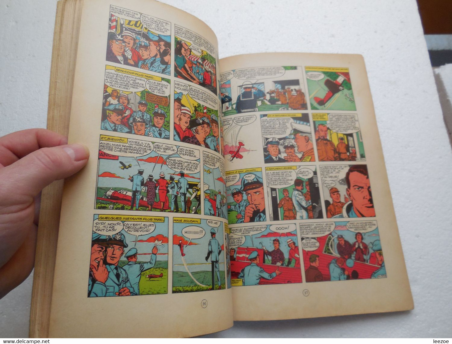 EO BD Buck Danny 24. Prototype FX-13, Jean-Michel Charlier et Victor Hubinon  chez Dupuis - 1961.N5..4..24