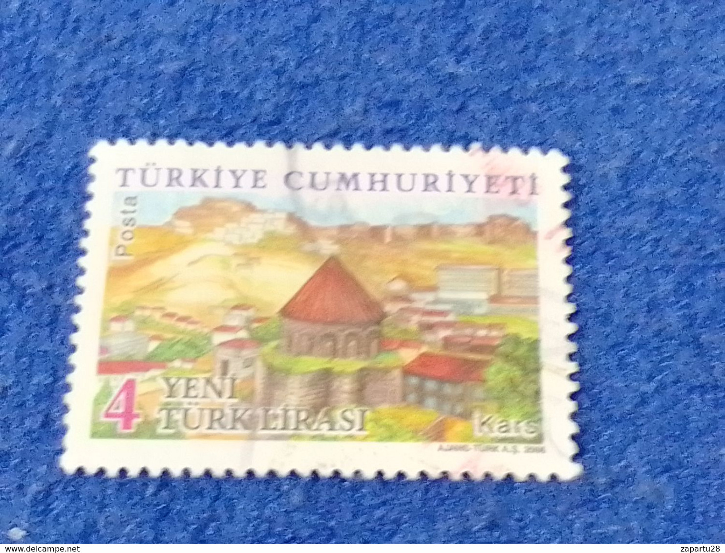 TÜRKEY--2000- 10  - 4YTL      DAMGALI - Gebruikt