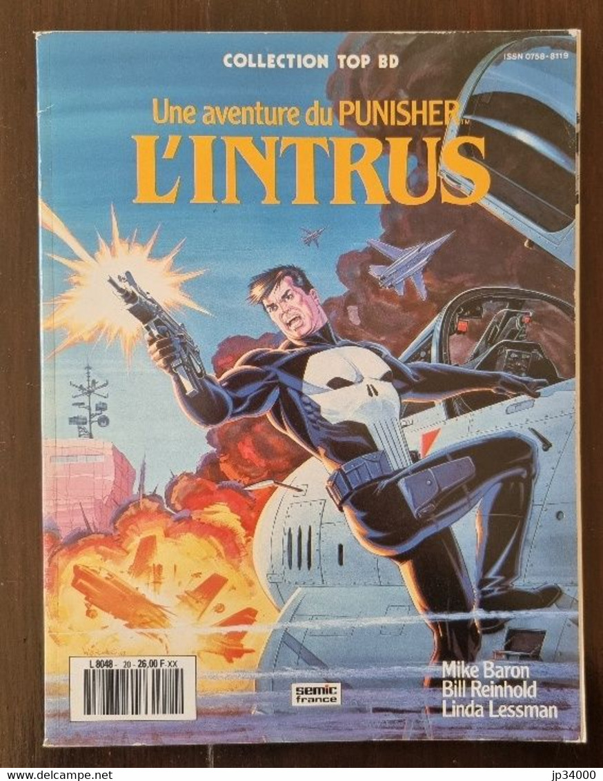 Une Aventure Du PUNISHER: L'intrus - Collection Top BD N°20 (Marvel Comics Semic) - Top BD