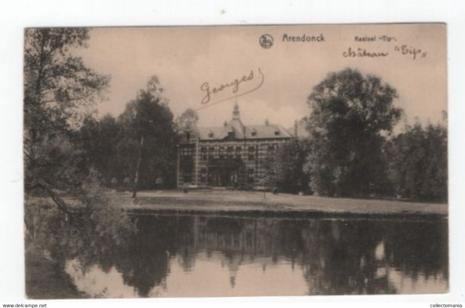 3 Oude Postkaarten Arendonck   Arendonk  Vrijheid  Kasteel "TIP"  Kapel V Den Heikant - Arendonk