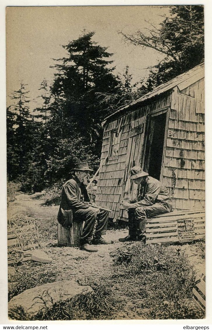 Etats Unis - Canada   -  Cabane De Trappeur, Pêcheur - Portland