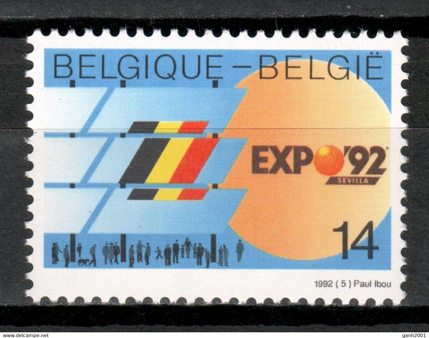 Belgium 1992 Bélgica / World EXPO Seville 1992 MNH Exposición Mundial Sevilla / Il82  8-1 - 1992 – Sevilla (Spanien)