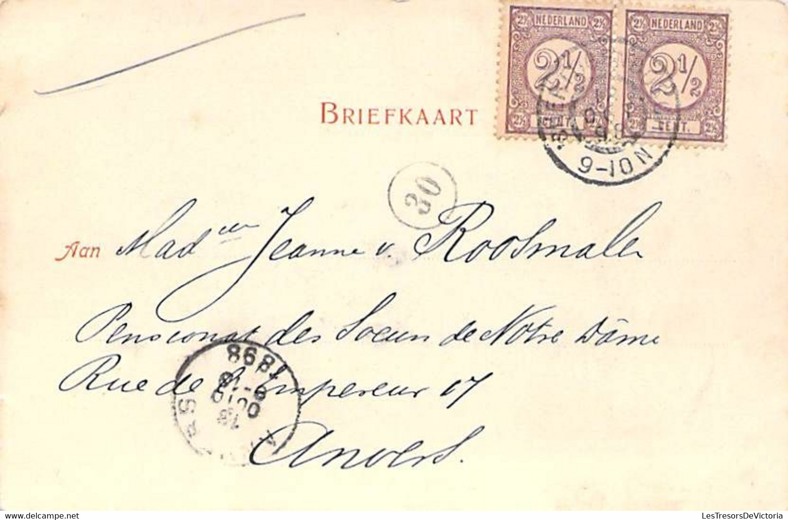 Pays Bas - Hertogenbosch - Précurseur - Edit. J.W. Robijn - Oblitéré 1898 - Carte Postale Ancienne - 's-Hertogenbosch