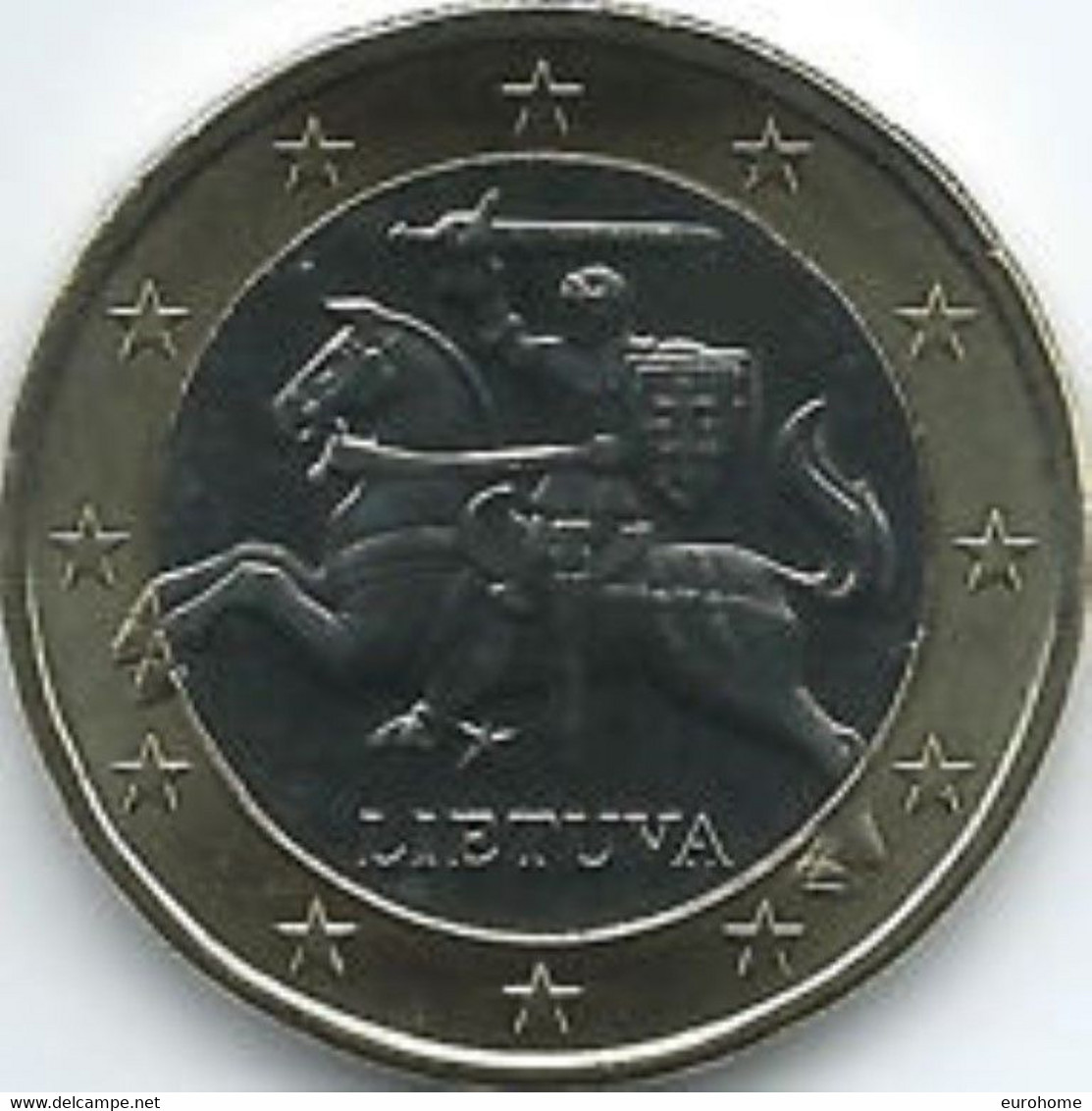 Litauen 2023   50 Cent  UNC Uit De Bu - Coffret  Zeer Zeldzaam - Rare    7.000 Ex !!!! - Lithuania