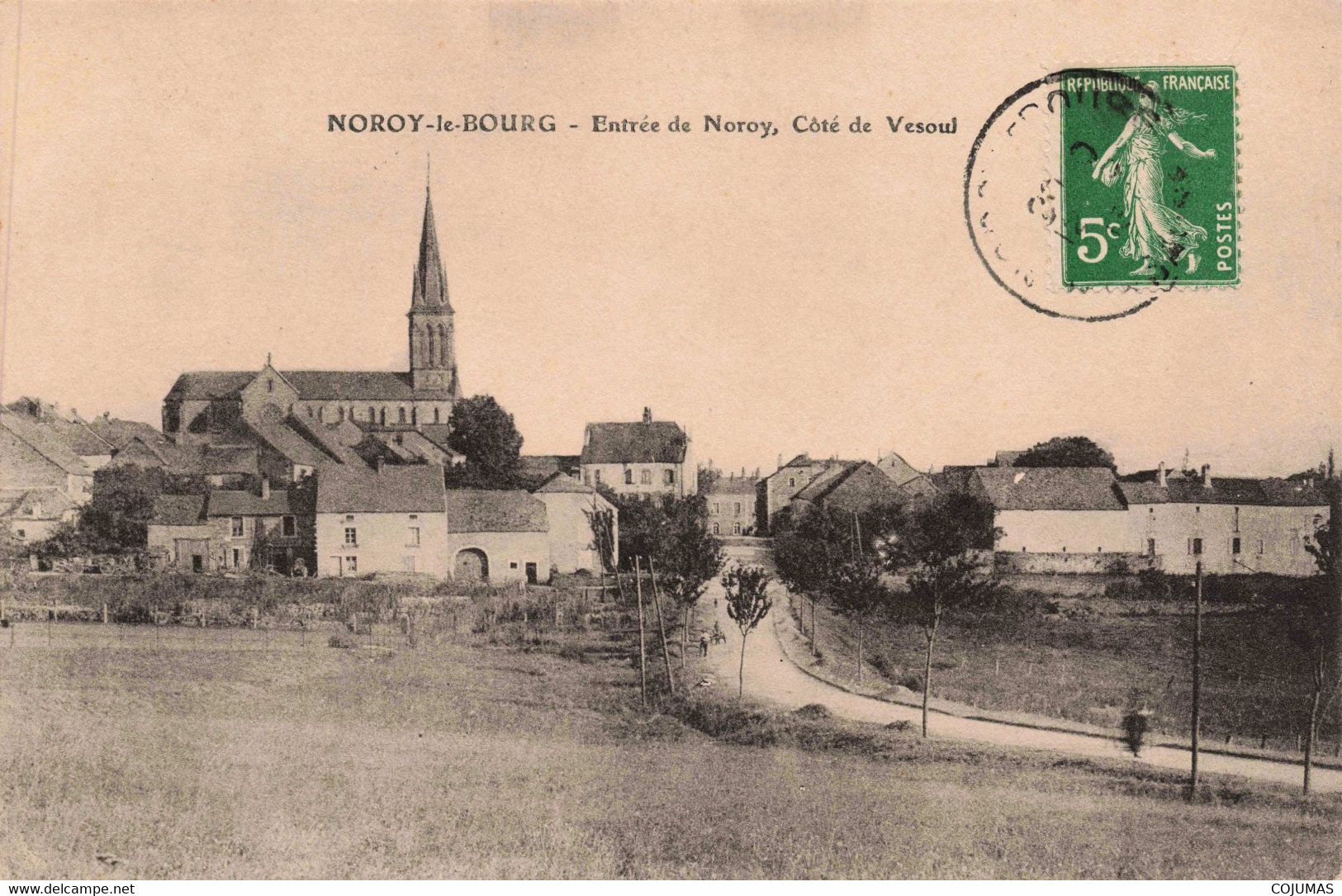 70 - NOROY LE BOURG - S10189 - Entrée De Noroy - Côté De Vesoul - Eglise - L1 - Noroy-le-Bourg