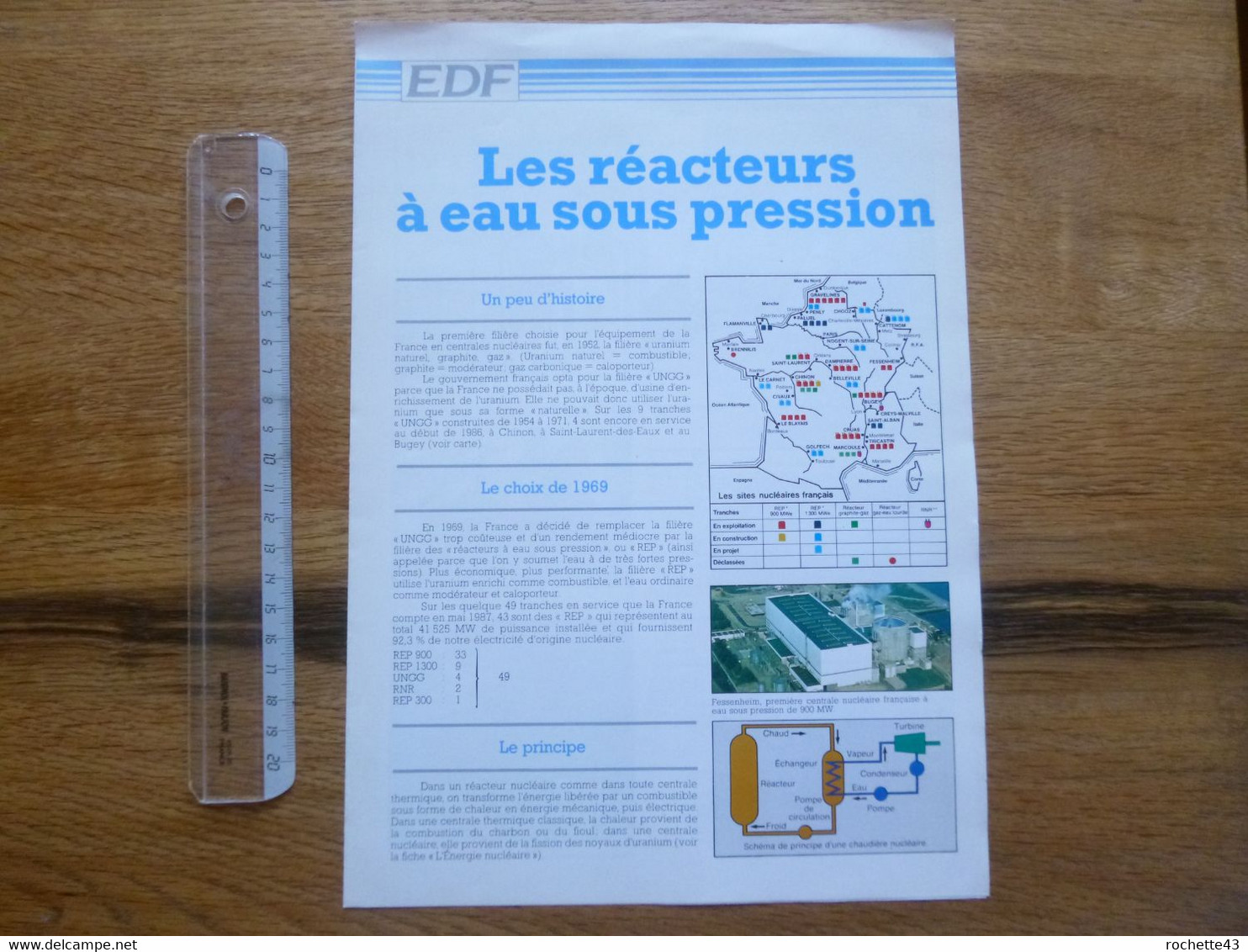 EDF - Les Réacteurs à Eau Sous Pression - Juin 1987 - Tools