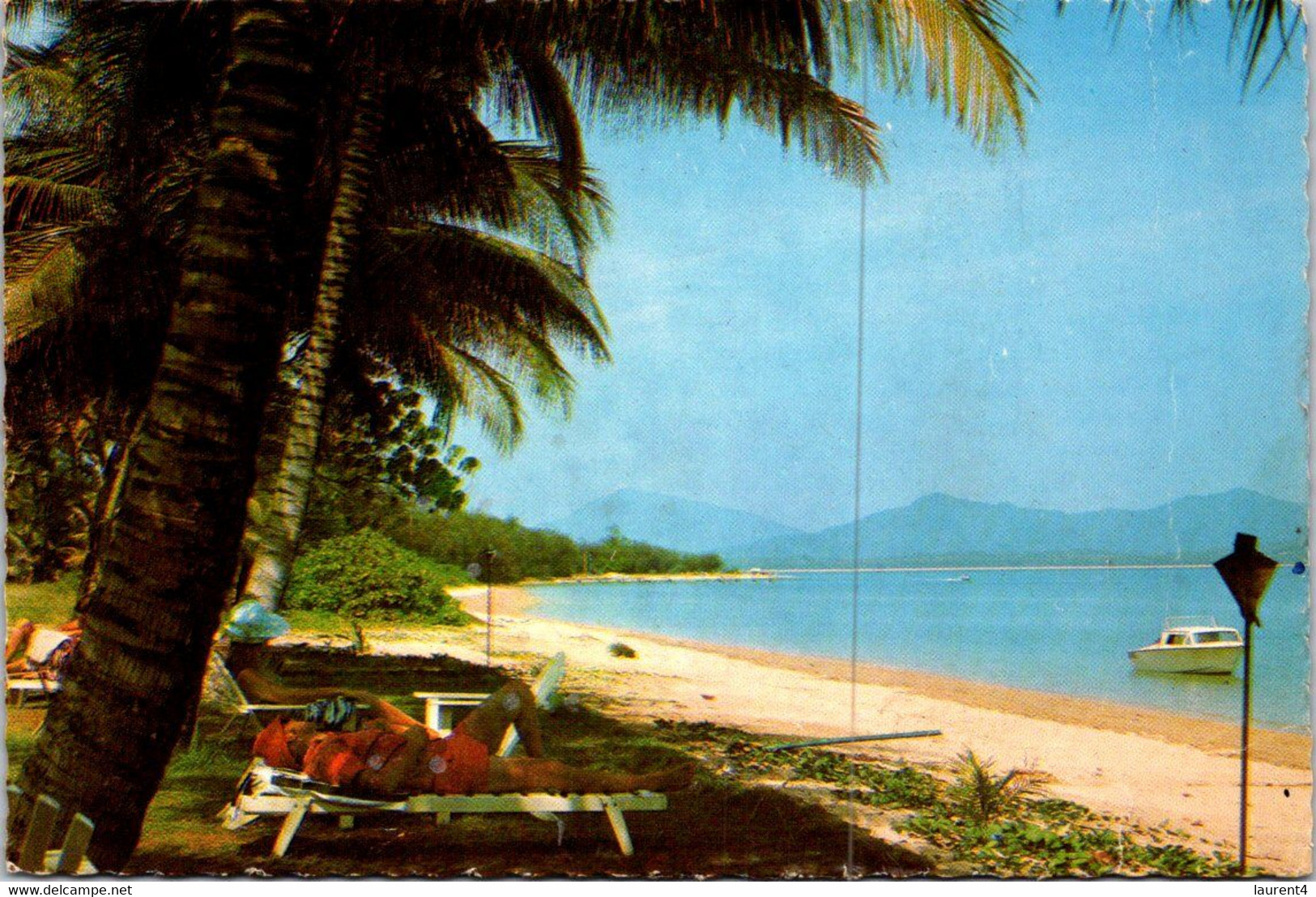 (3 Oø 21) Australia - QLD - (posted 1978 - With Bird Stamp) Dunk Island Beach - Mackay / Whitsundays