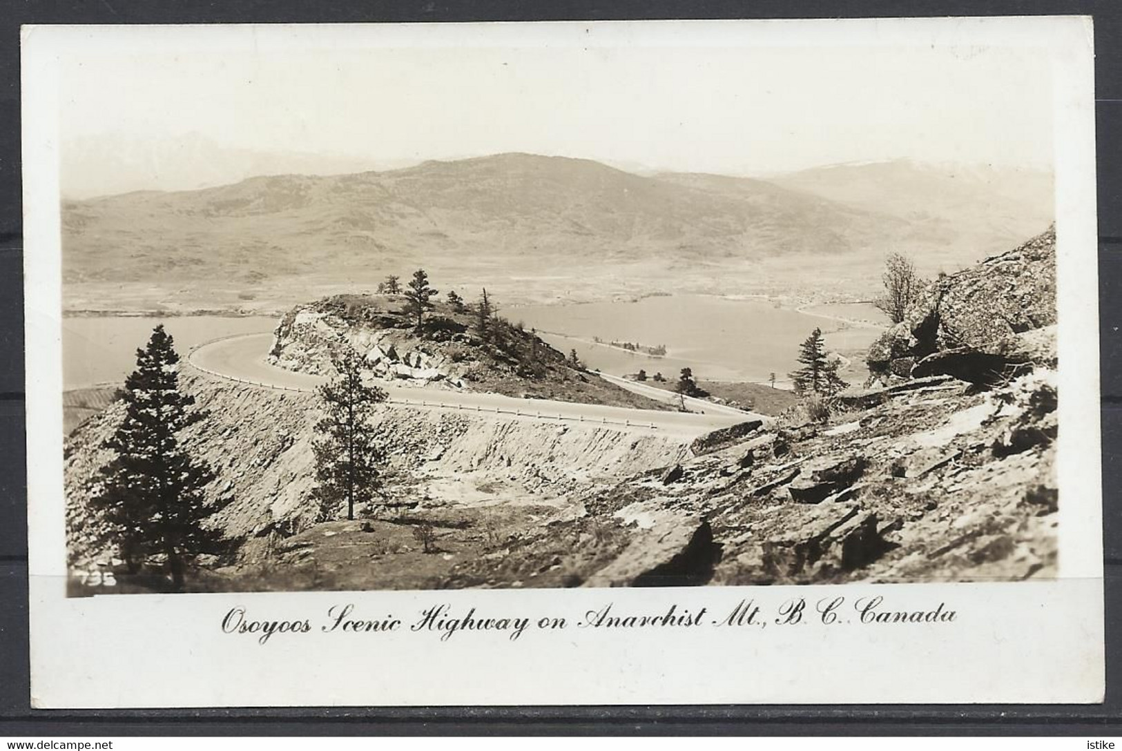 Canada, Osoyoos, Anarchist Mt., Scenic Highway. - Osoyoos