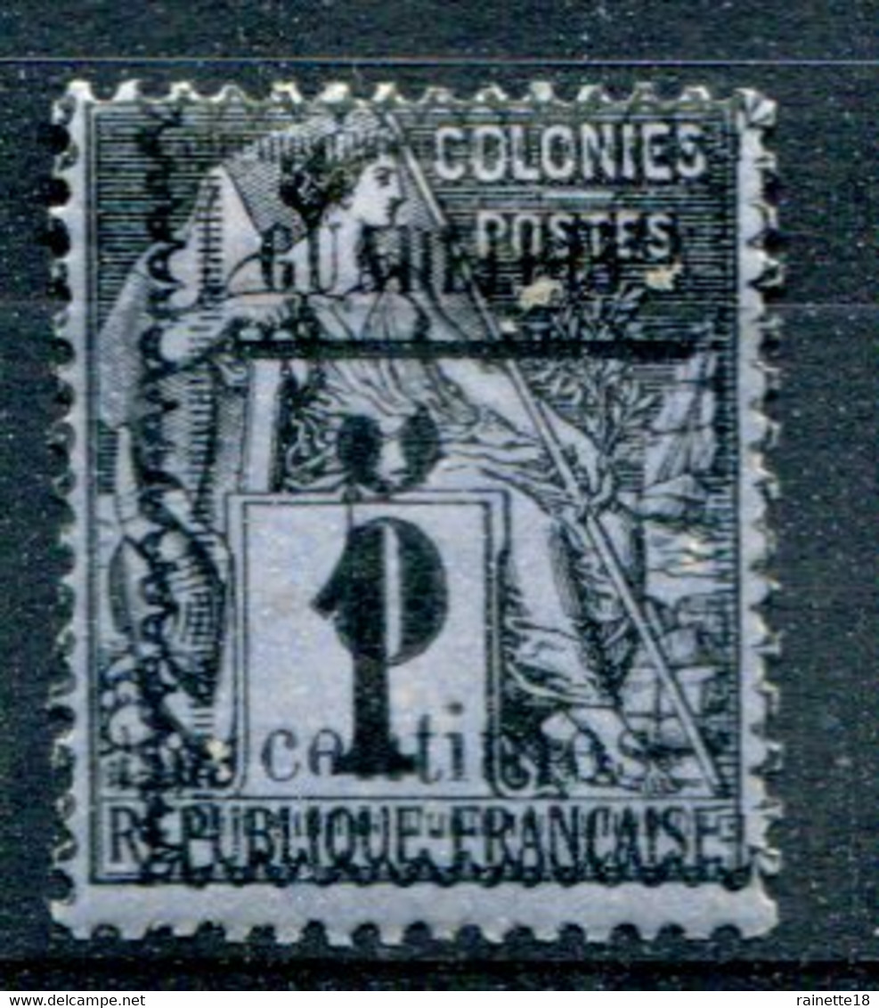 Guadeloupe   N°  6 * - Unused Stamps