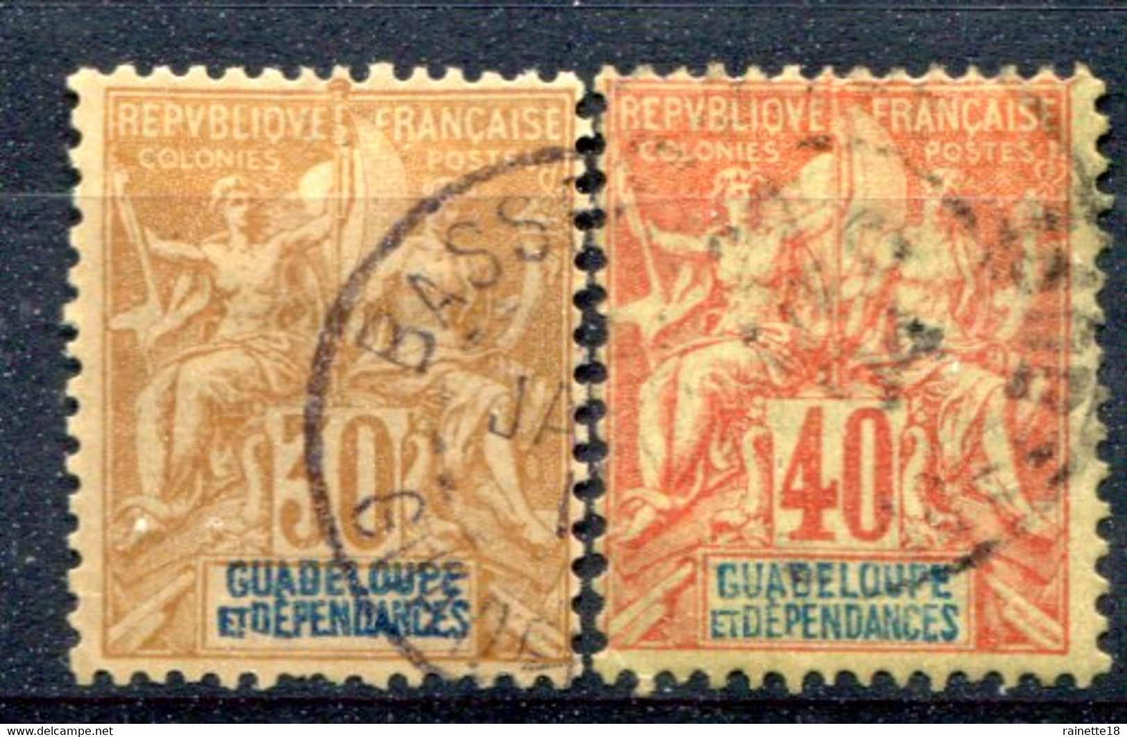 Guadeloupe      35/36  Oblitérés - Gebraucht