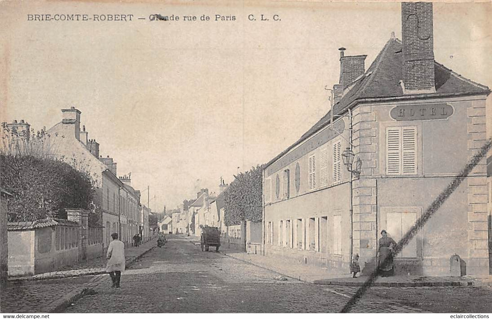 Brie Comte Robert          77        Grande Rue De Paris       (voir Scan) - Brie Comte Robert