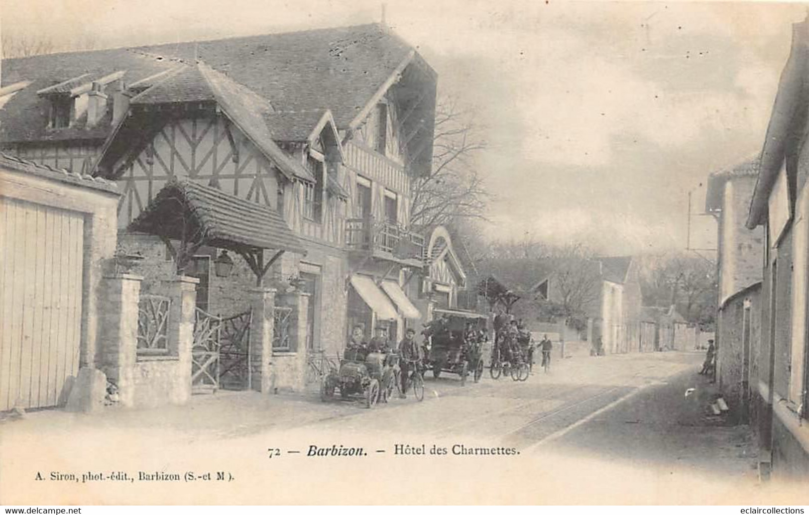 Barbizon          77        Hôtel Des Charmettes      (voir Scan) - Barbizon