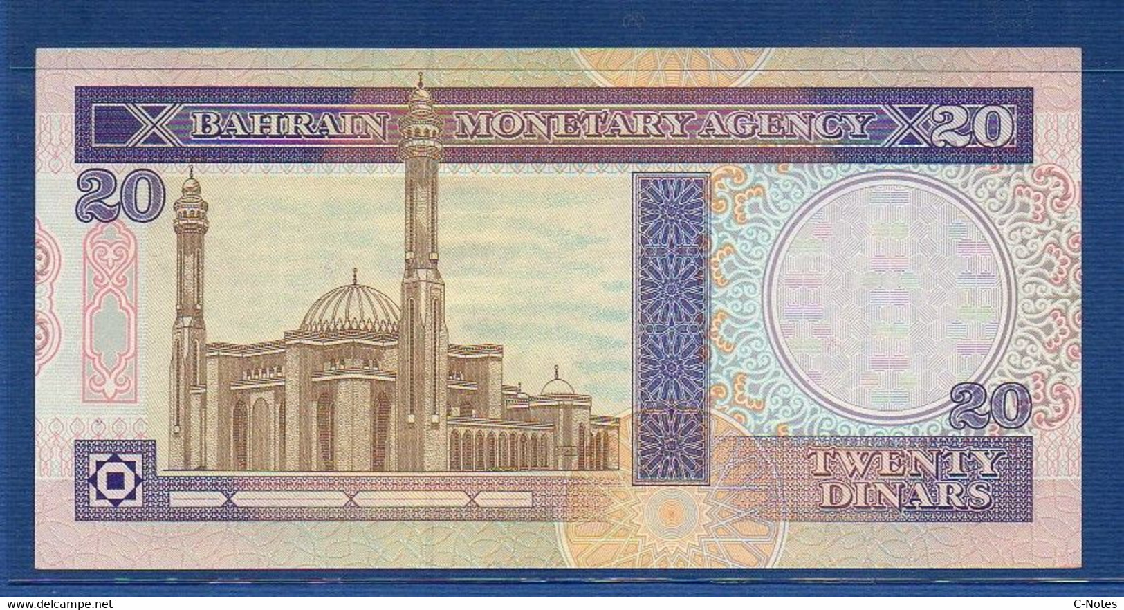 BAHRAIN - P.16x - 20 Dinars  L.1973 (1993) UNC Serie 575979 - Bahreïn