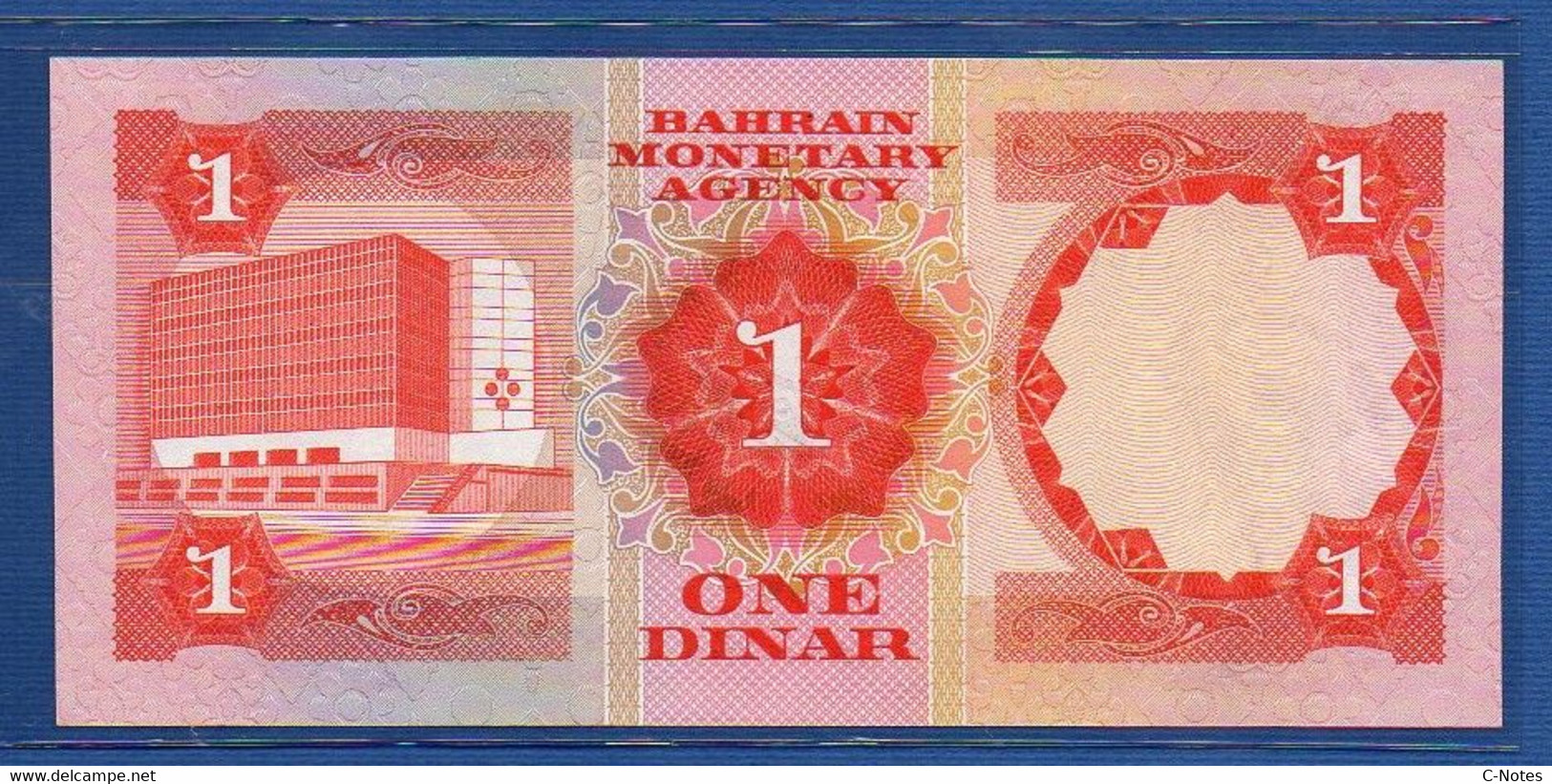 BAHRAIN - P. 8 - 1 Dinar  L.1973 UNC Serie See Photos - Bahreïn