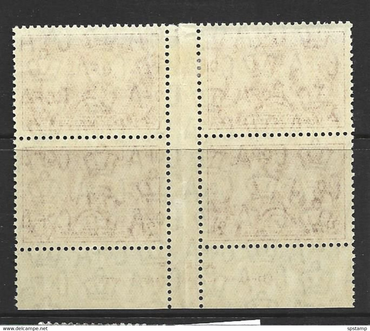 Australia 1936 2d South Australia Centenary Ash Imprint Block Of 4 MNH / MLH - Mint Stamps