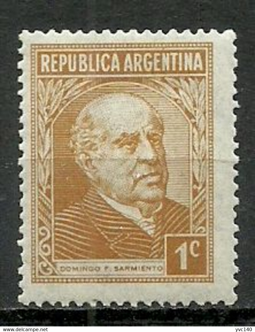Argentina ; 1935 "Domingo F. Sarmiento" - Unused Stamps