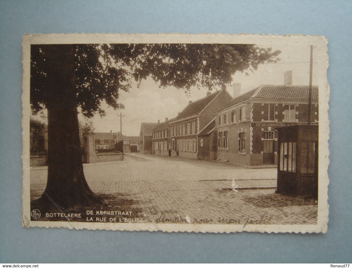 Bottelaere - De Kerkstraat - La Rue De L'église - Merelbeke