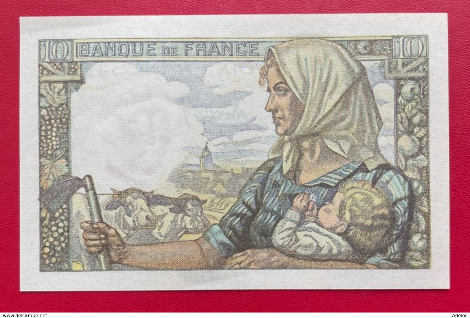 Beau Billet De 10 Francs Mineur Type 1941. U.10=3=1949.U. Etat SUP - 10 F 1941-1949 ''Mineur''